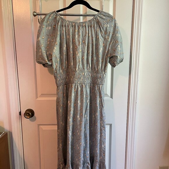 Christy Dawn The Brynne Dress Pansy Blues- Size M (NWTs) - Picture 5 of 8